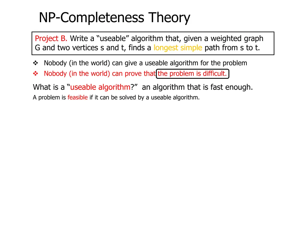 np completeness theory 27