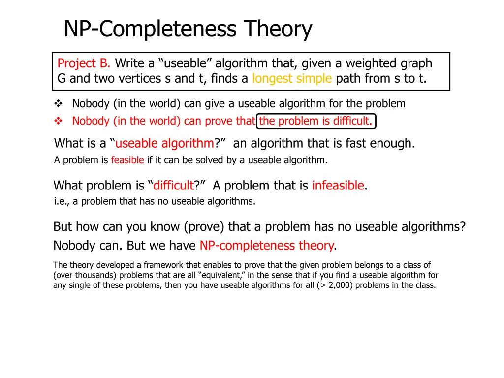 np completeness theory 32