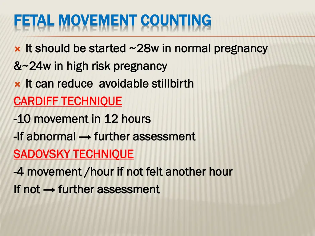 fetal movement counting fetal movement counting