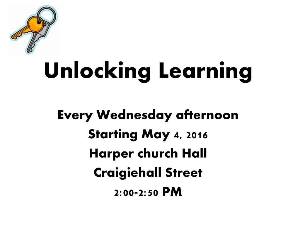 unlocking learning