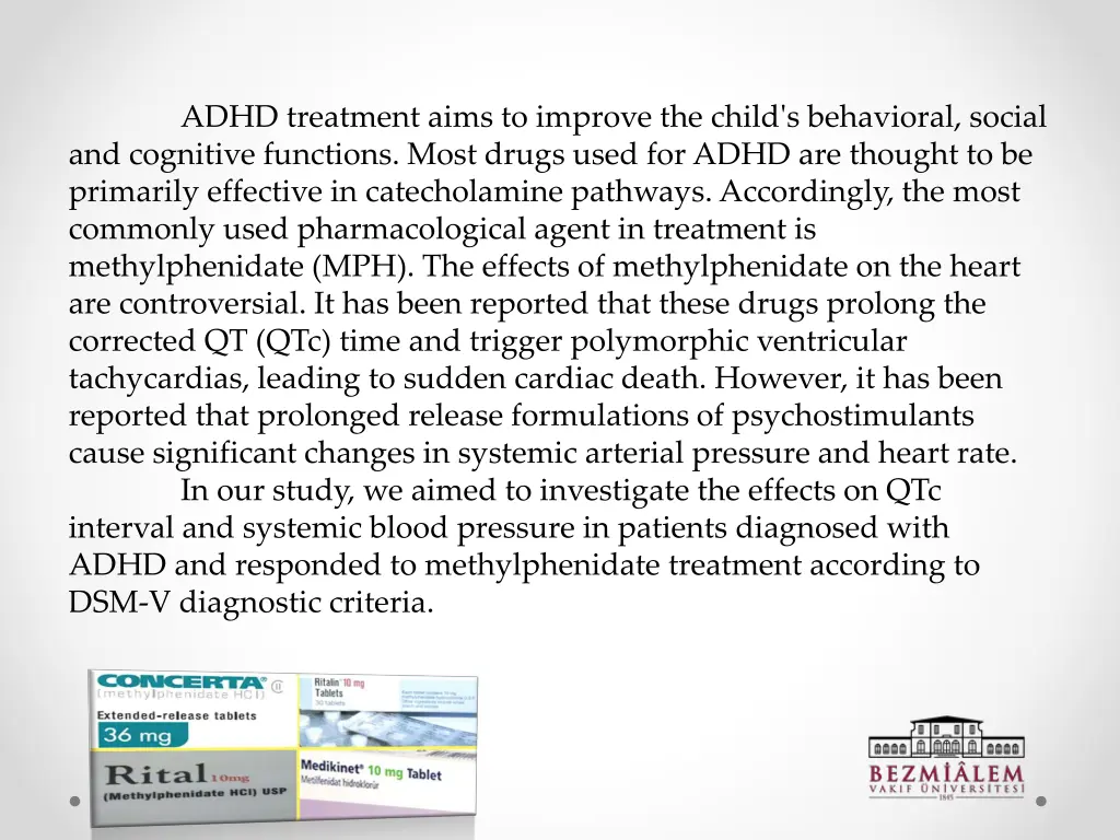 adhd treatment aims to improve the child
