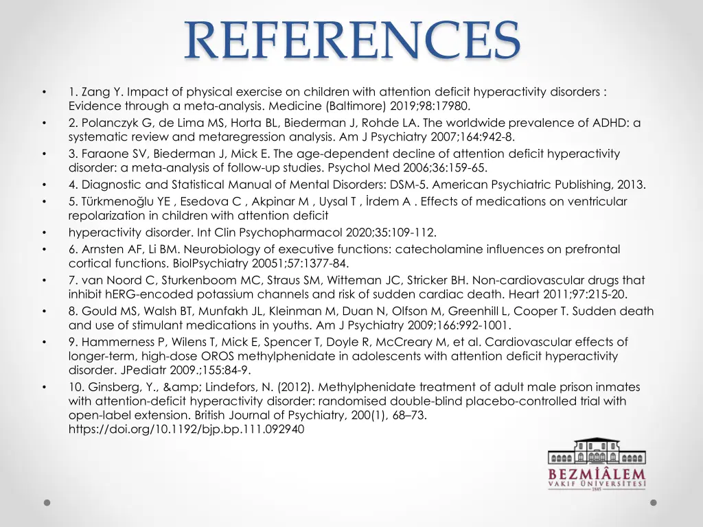 references