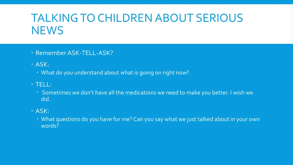 talking to children about serious news 2