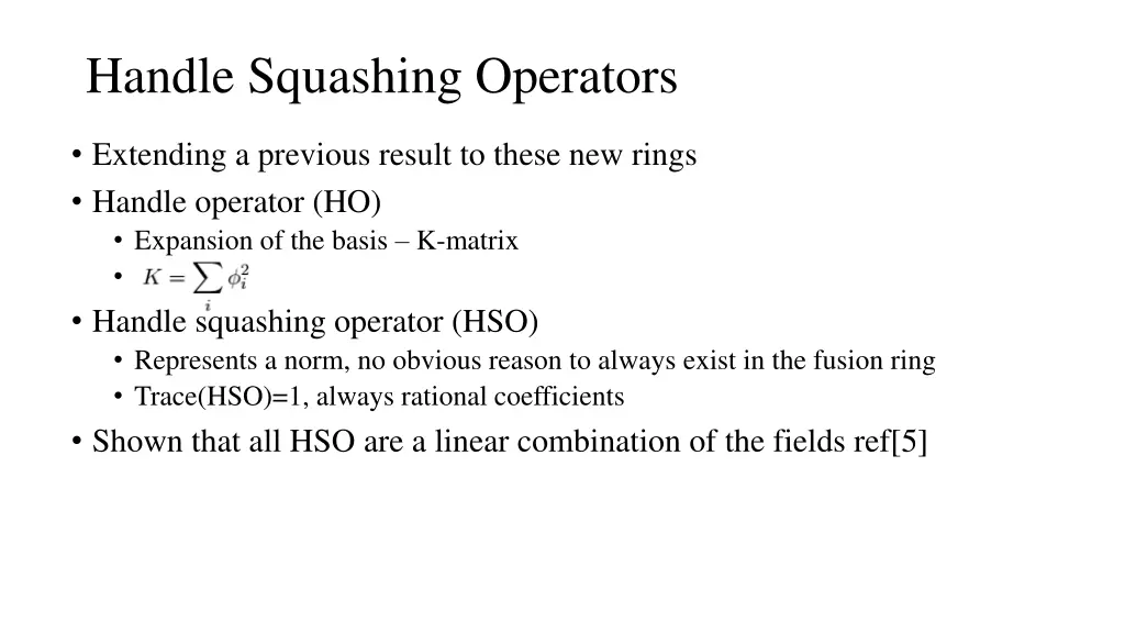 handle squashing operators
