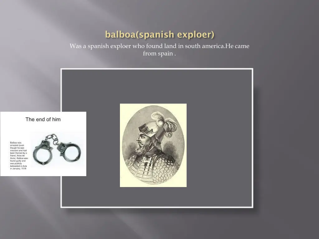 balboa spanish exploer was a spanish exploer