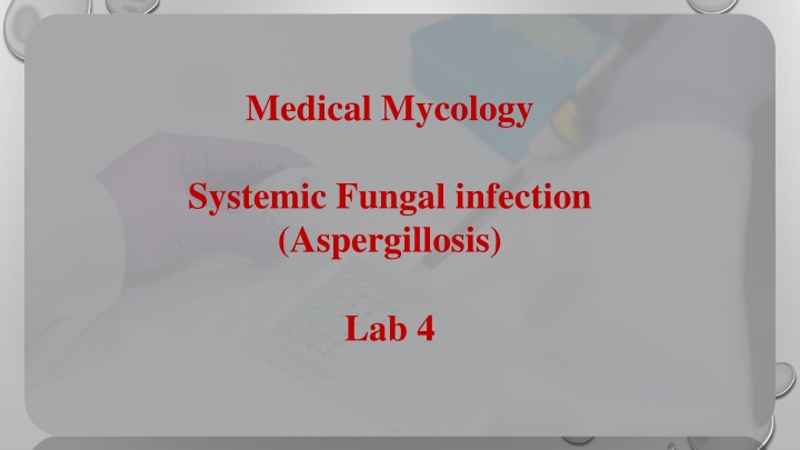 medical mycology