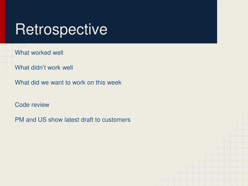 retrospective