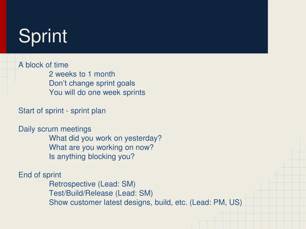 sprint