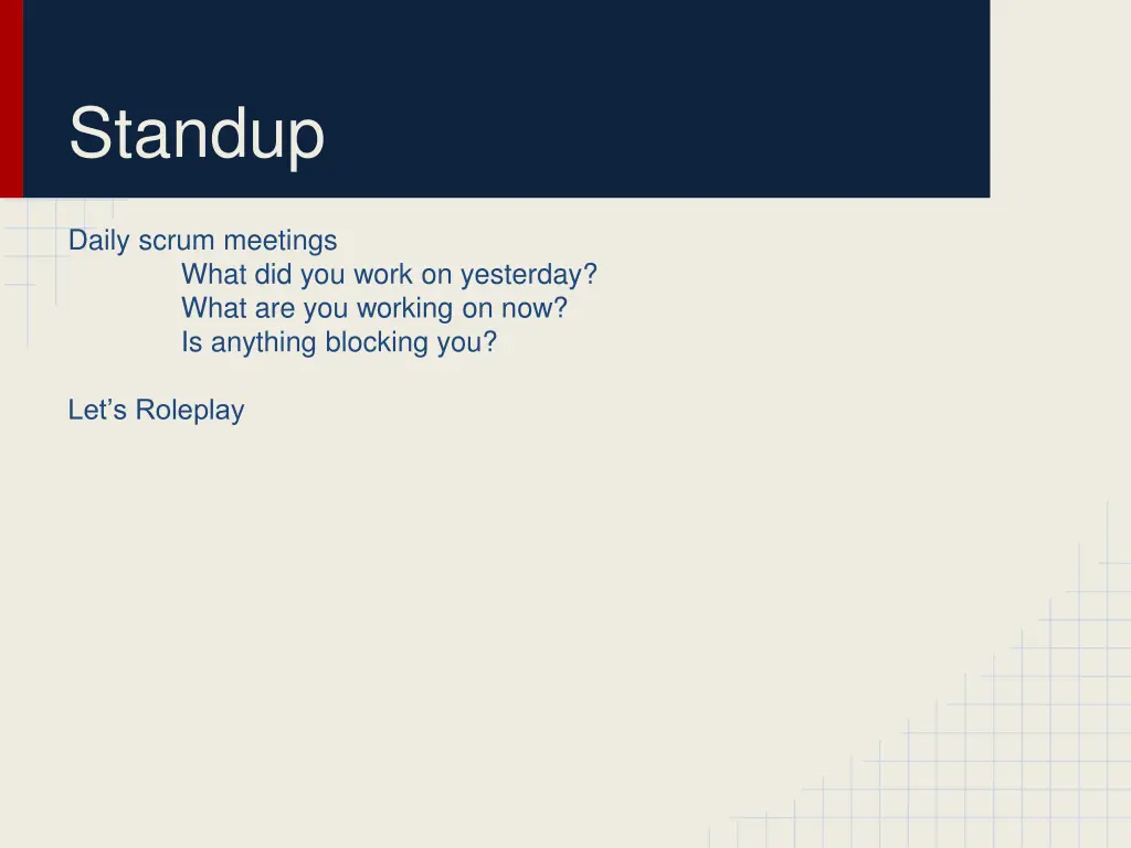 standup