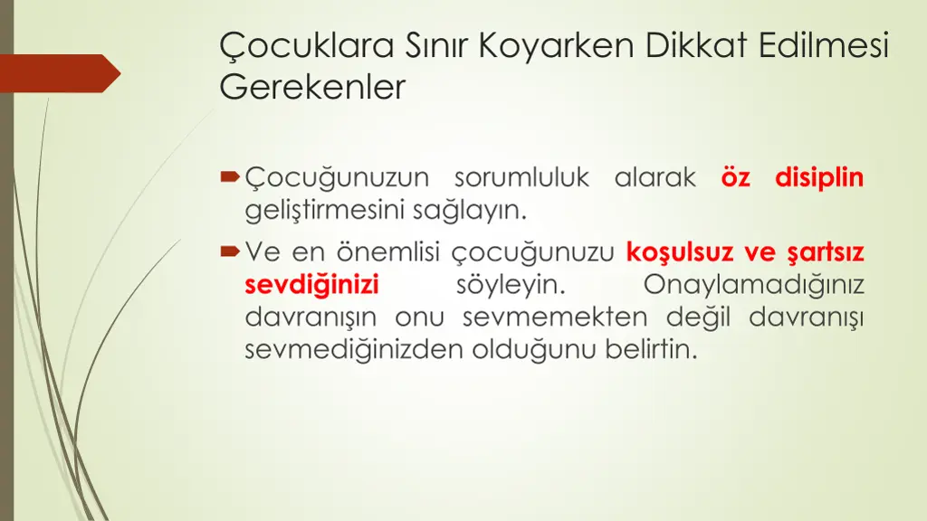 ocuklara s n r koyarken dikkat edilmesi gerekenler 5