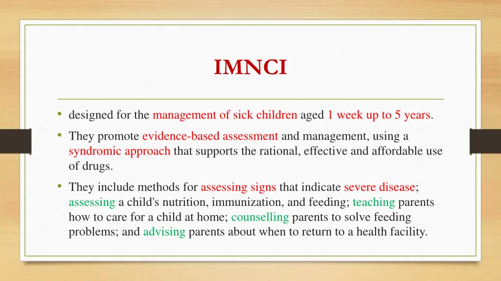 imnci