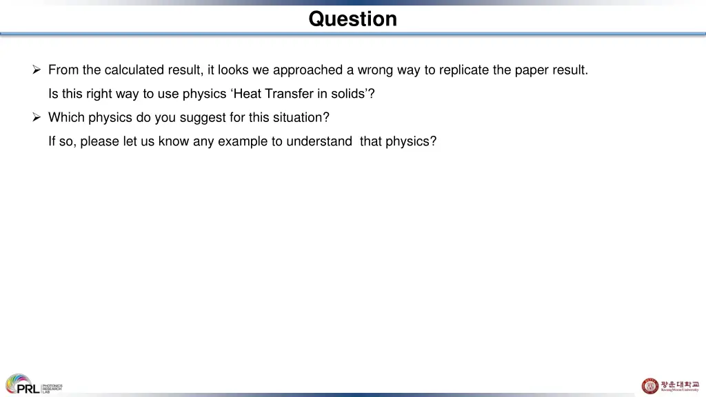 question