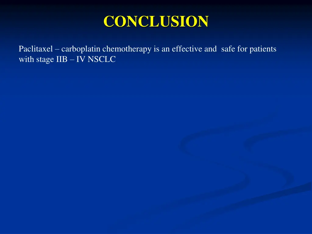 conclusion