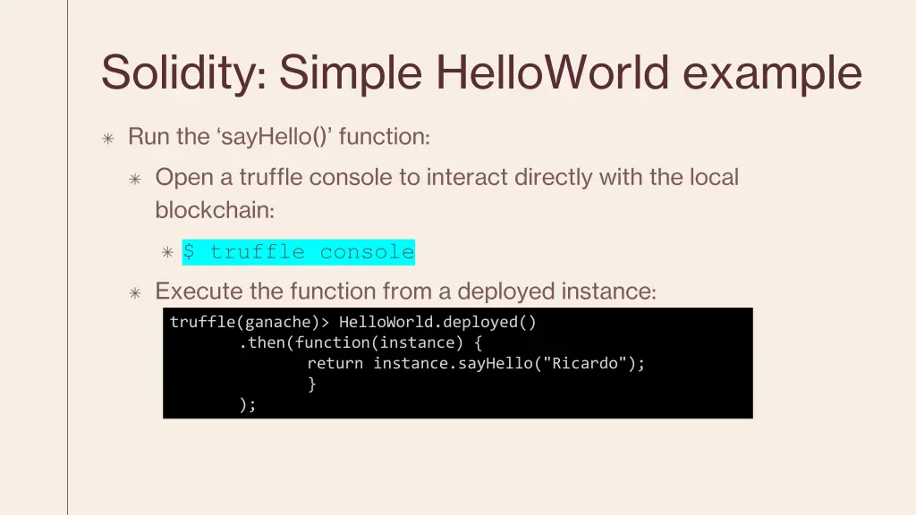 solidity simple helloworld example 6