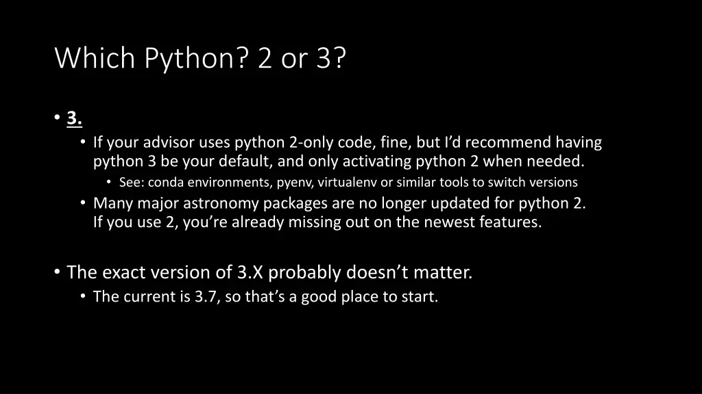 which python 2 or 3