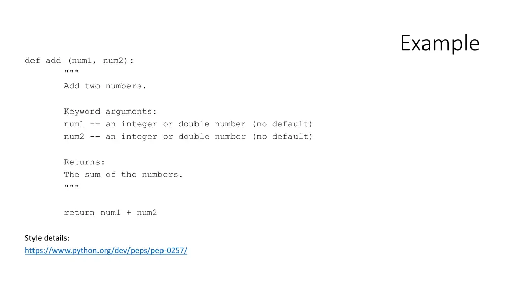 example