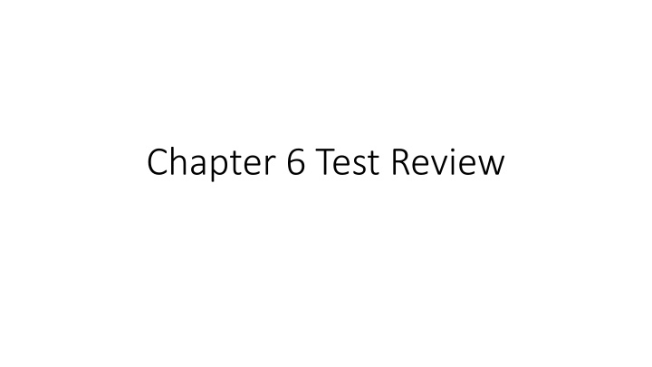chapter 6 test review