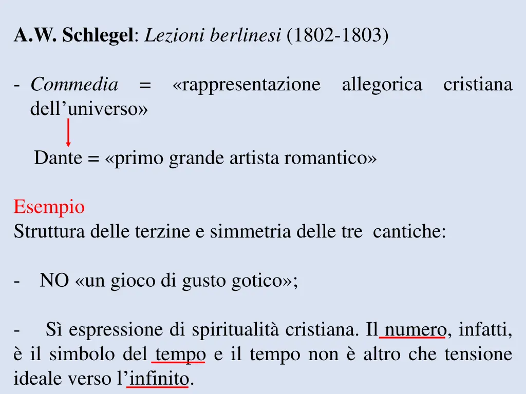 a w schlegel lezioni berlinesi 1802 1803