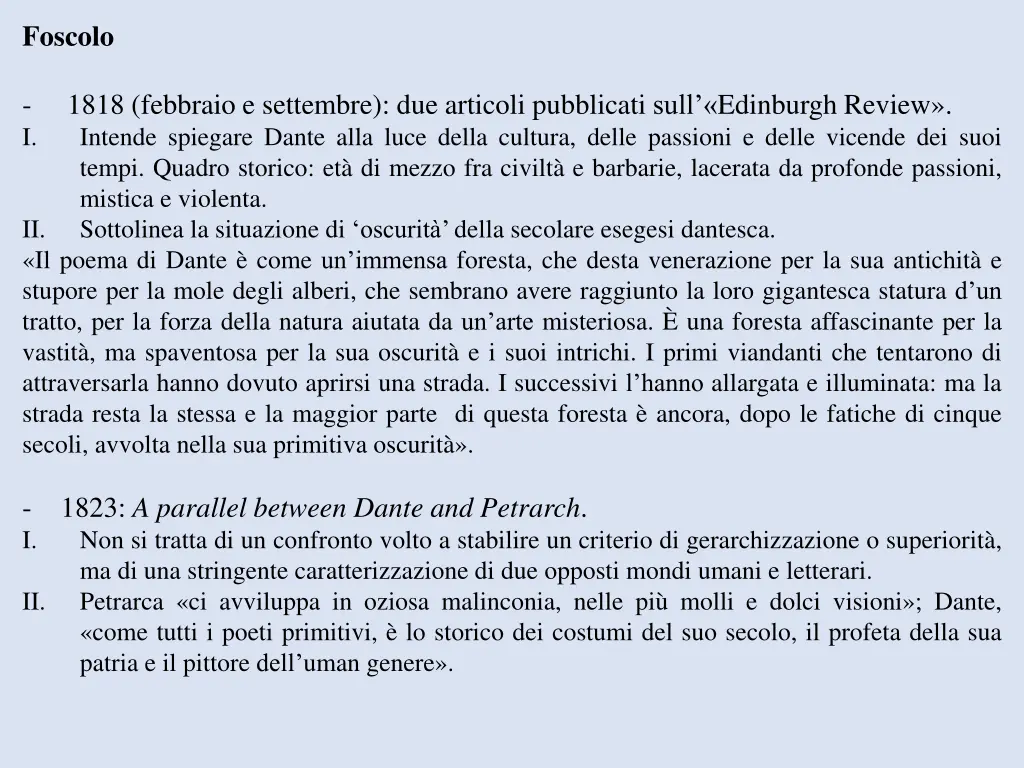 foscolo 1