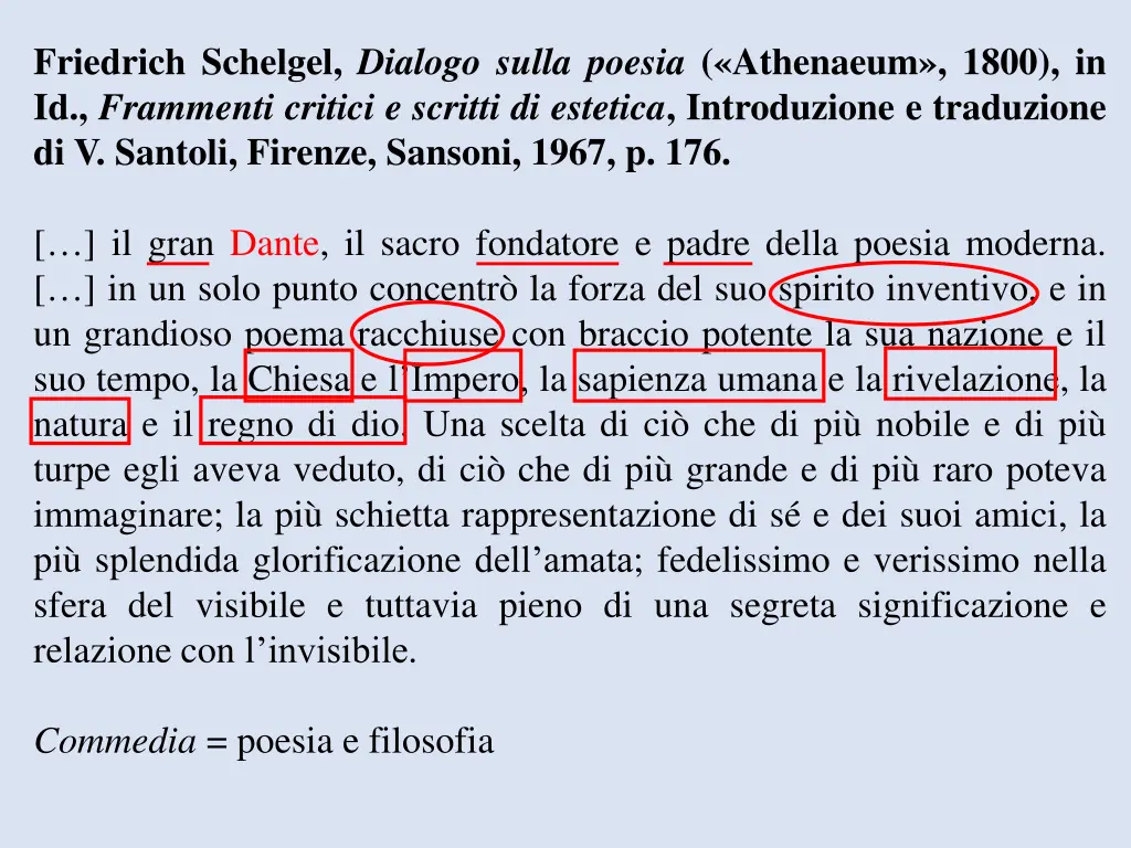 friedrich schelgel dialogo sulla poesia athenaeum