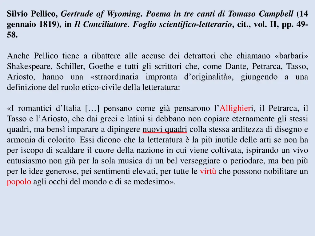 silvio pellico gertrude of wyoming poema