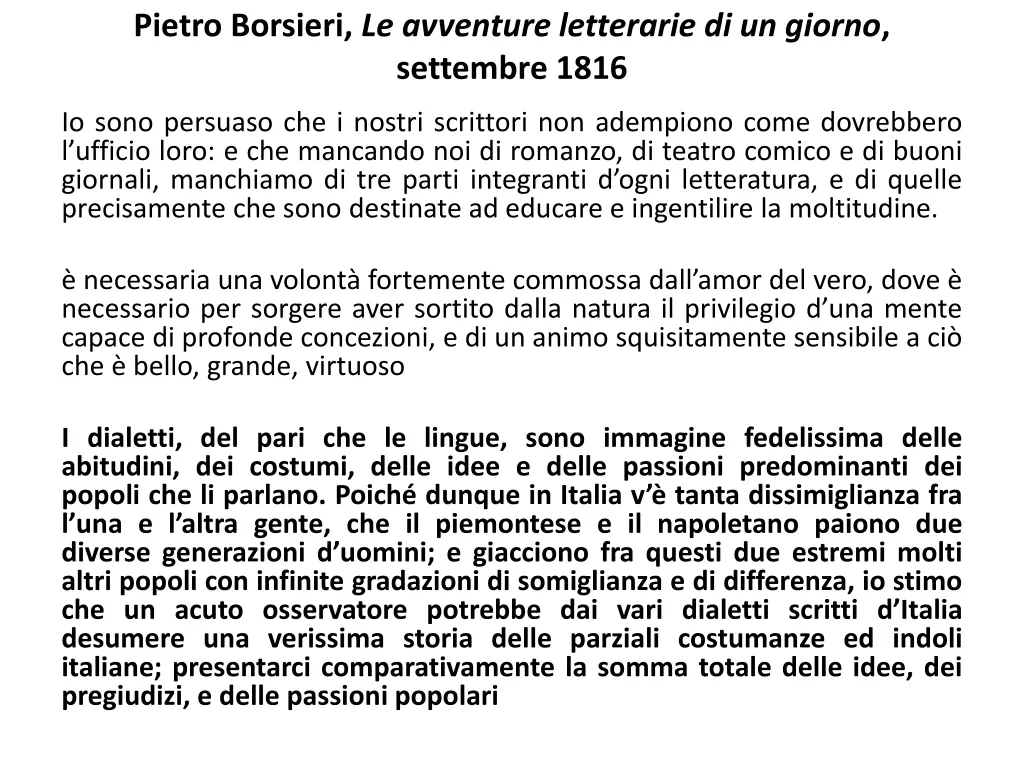 pietro borsieri le avventure letterarie