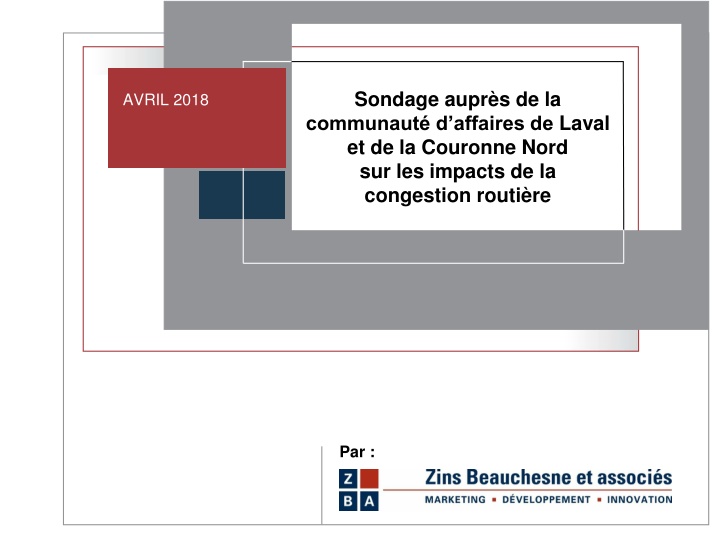 sondage aupr s de la communaut d affaires