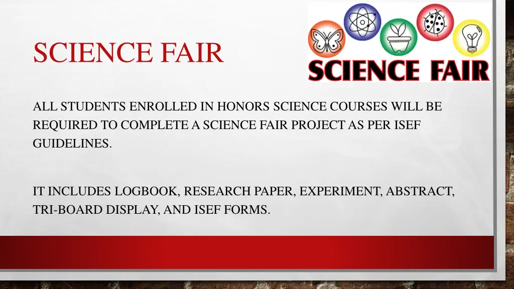 science fair