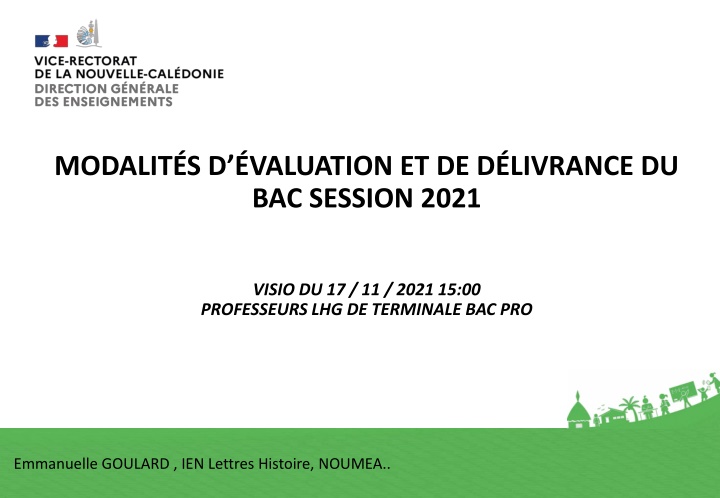 modalit s d valuation et de d livrance