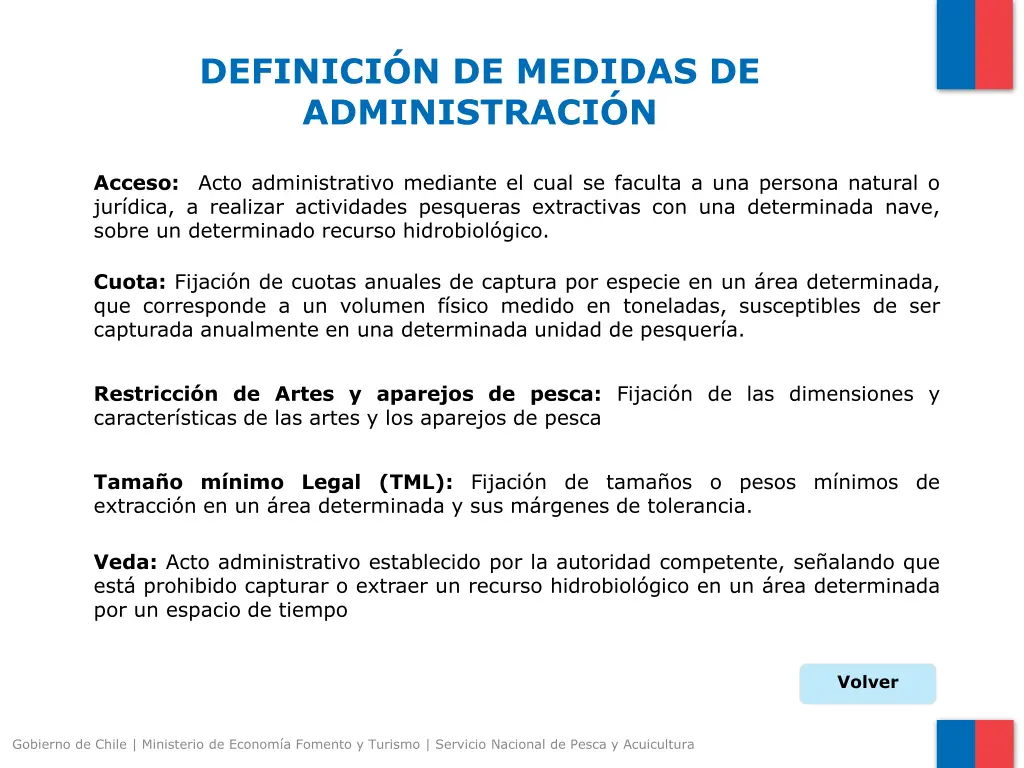 definici n de medidas de administraci n