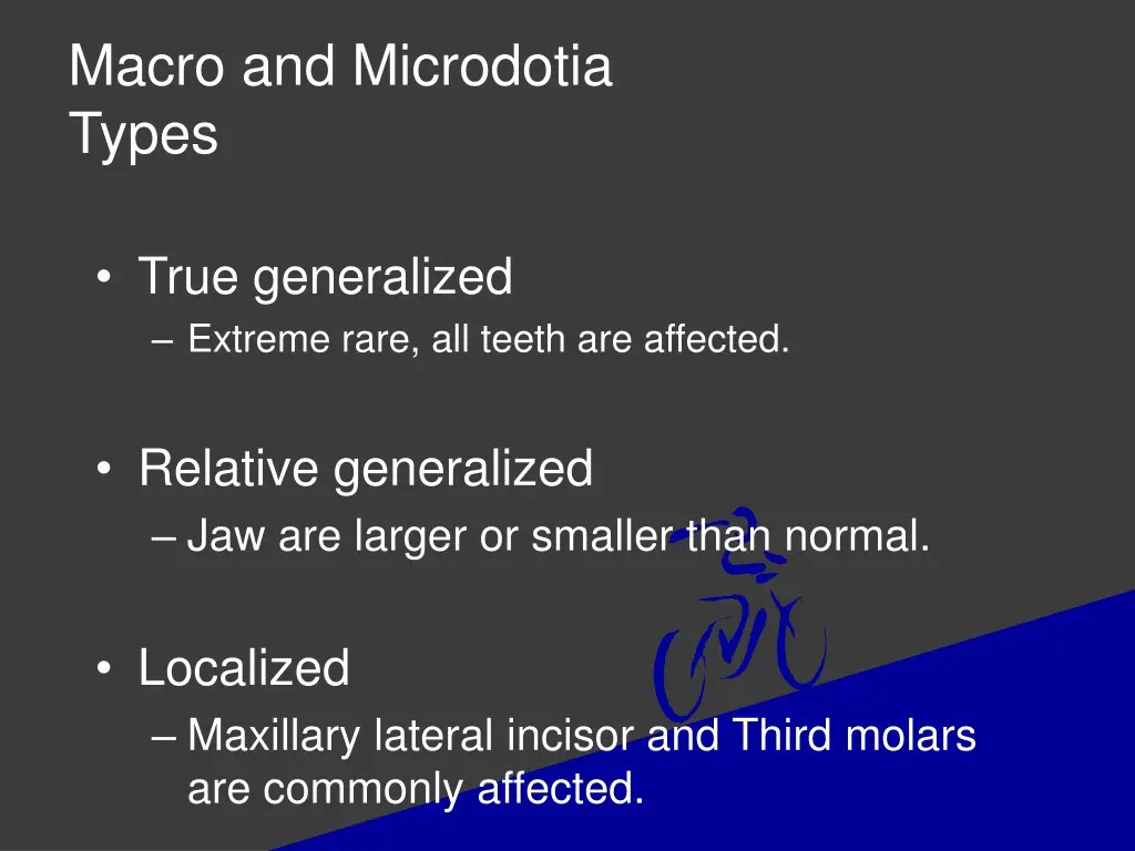 macro and microdotia types