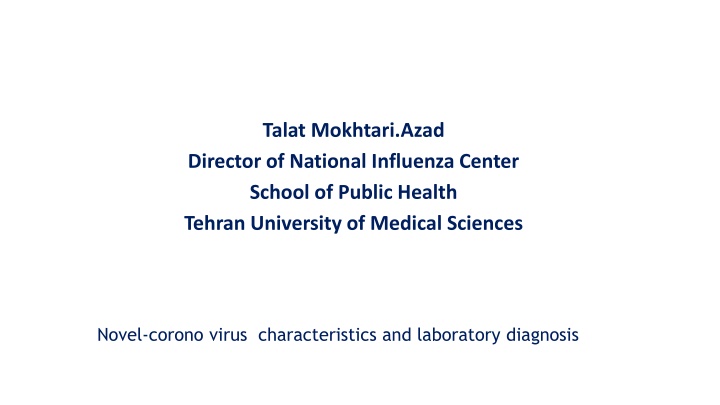 talat mokhtari azad director of national