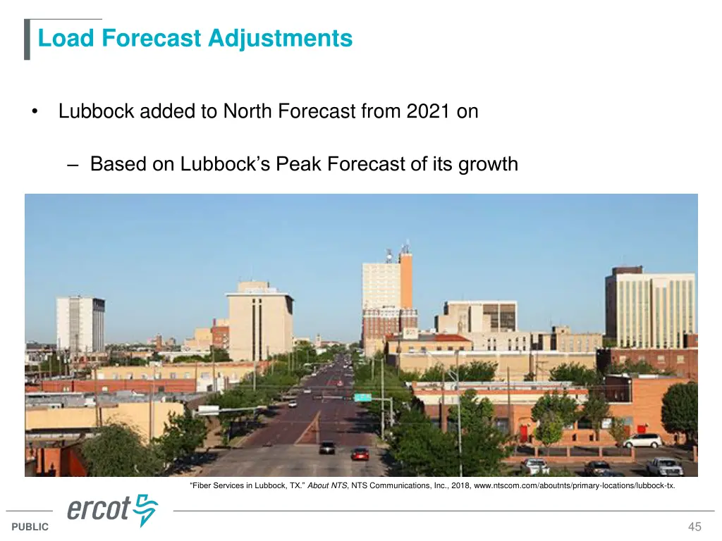 load forecast adjustments