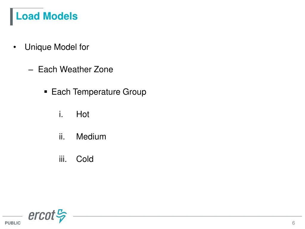 load models