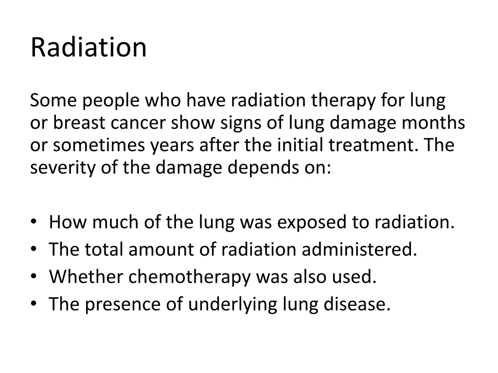 radiation