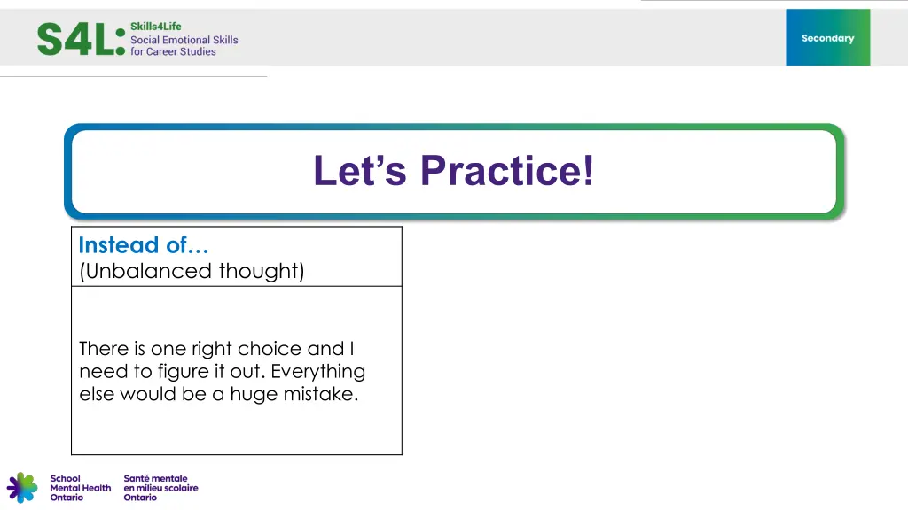let s practice