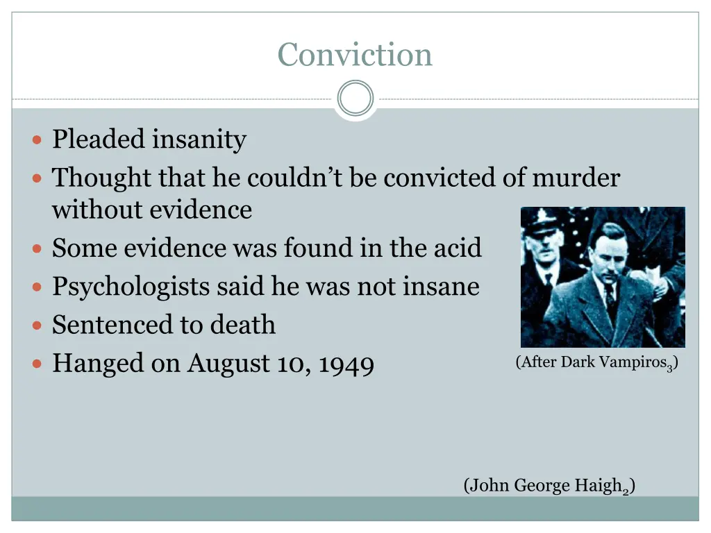 conviction
