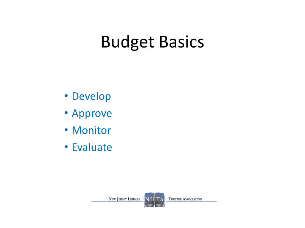 budget basics