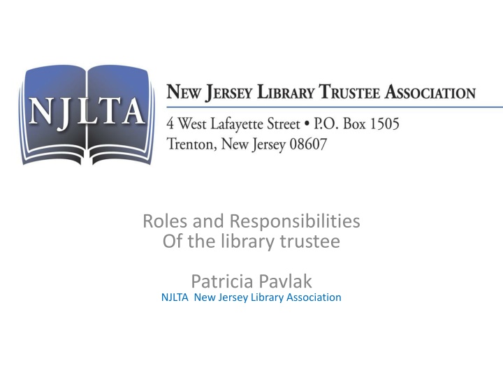 roles and responsibilities of the library trustee