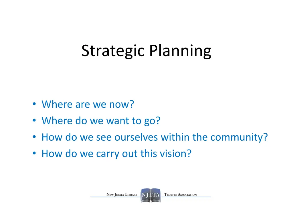 strategic planning 1