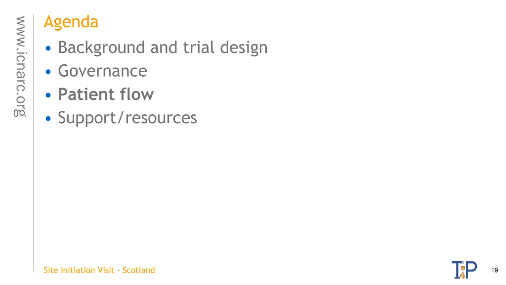 agenda background and trial design governance 3