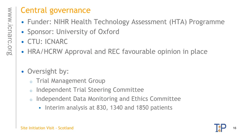 central governance funder nihr health technology