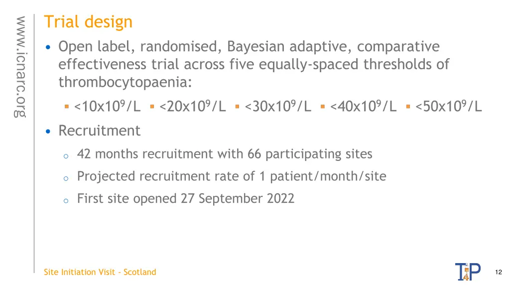 trial design open label randomised bayesian
