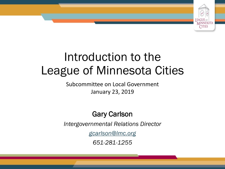 introduction to the league of minnesota cities