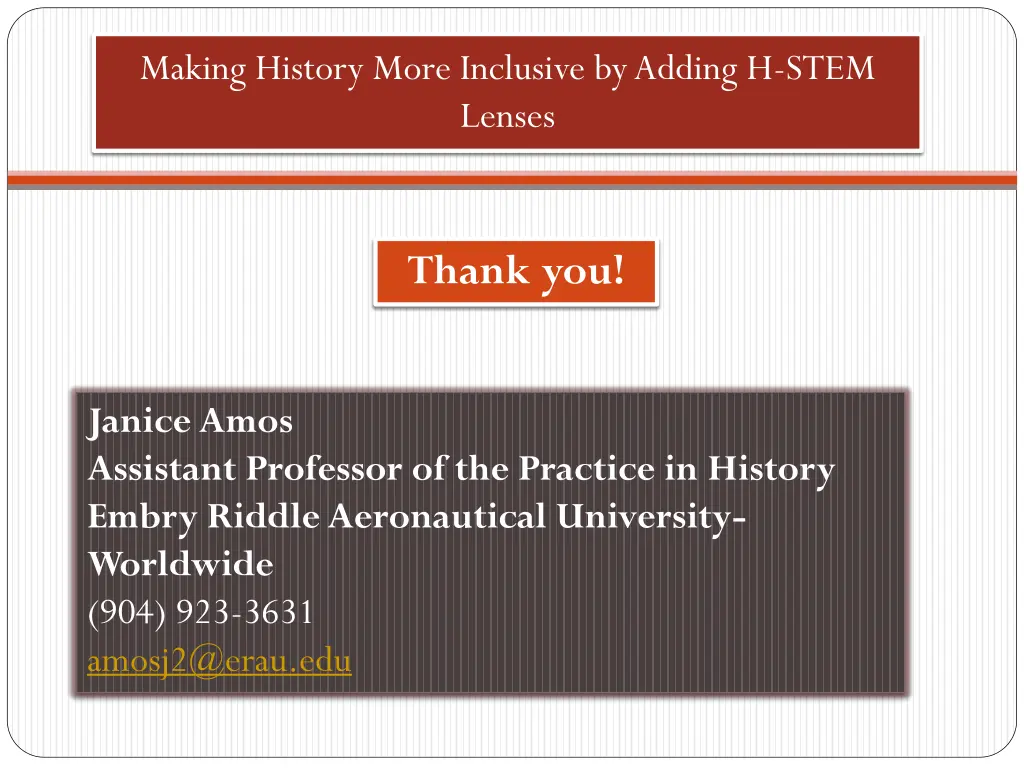 making history more inclusive by adding h stem 15
