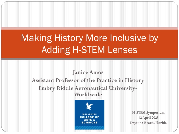 making history more inclusive by adding h stem