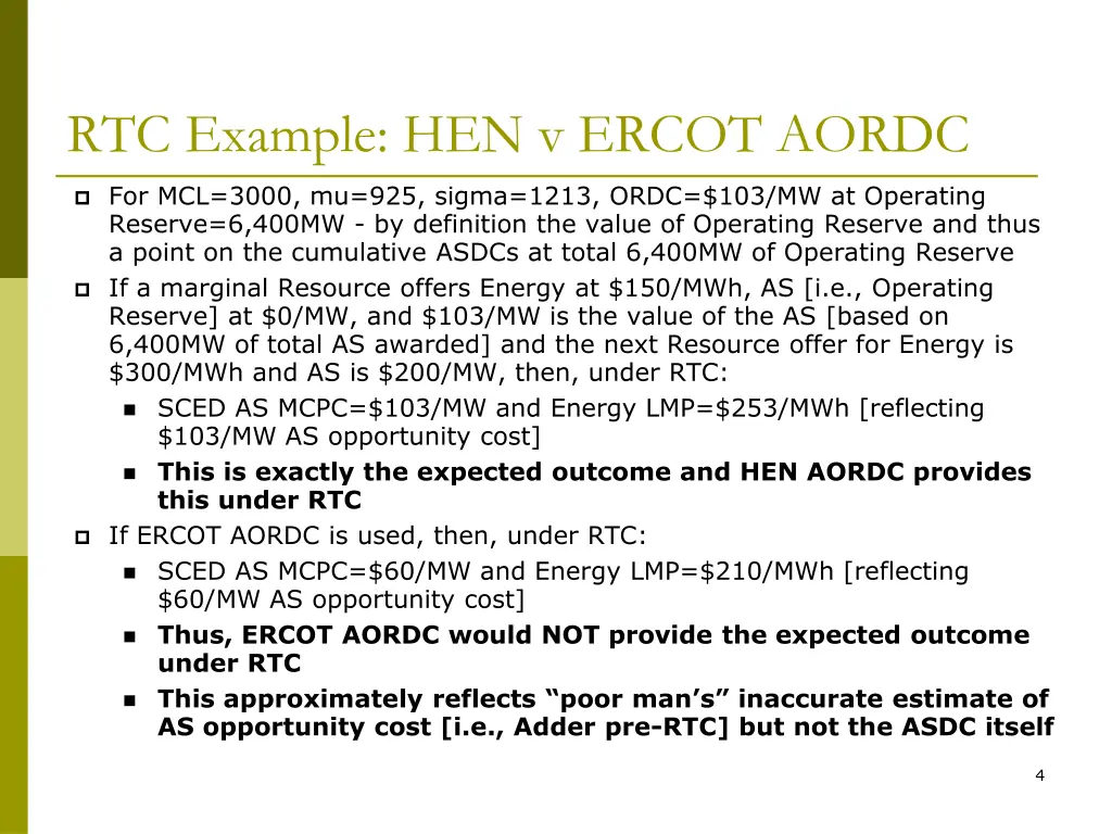 rtc example hen v ercot aordc