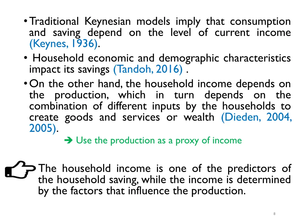 traditional keynesian models imply that