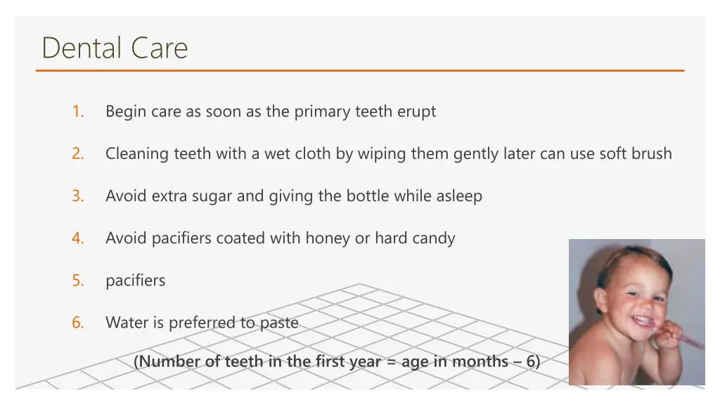 dental care