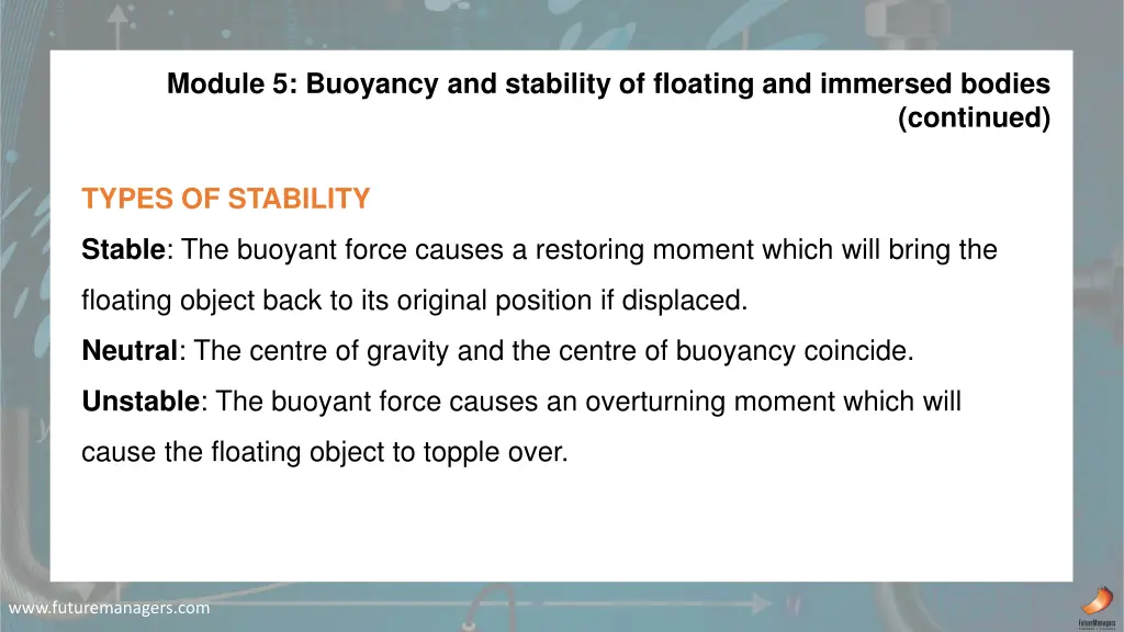 module 5 buoyancy and stability of floating 4